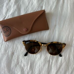 Ray-bans Clubround Classic - Polished Brown Havana